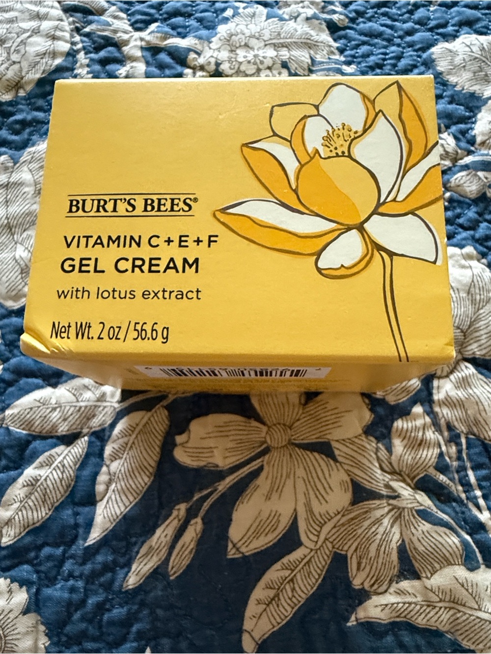 Burt's Bees Gel Cream Moisturizer - Yellow Packaging